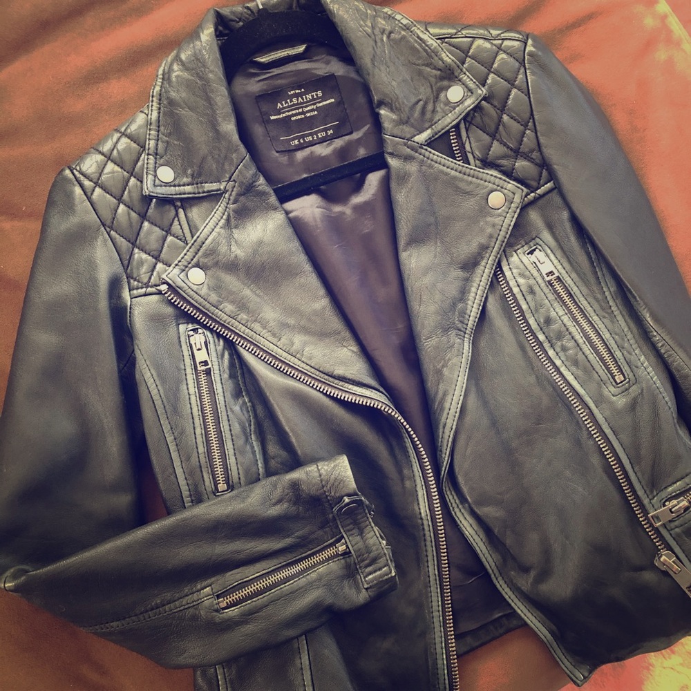 All Saints Cargo Moto Jacket